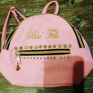 Blu'Felt custom backpack purse